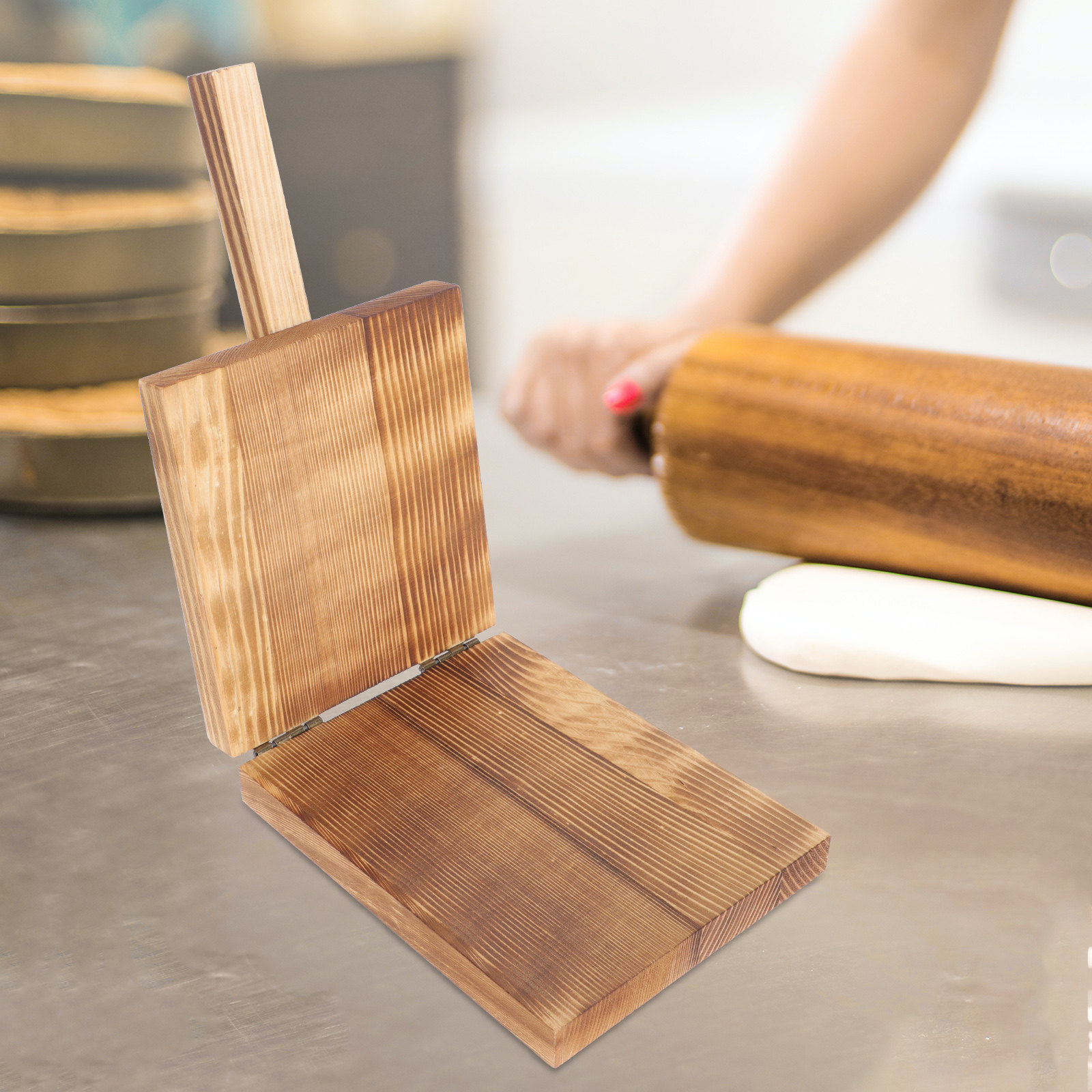 Wooden Dumpling Press Set Doug - Dumpling Press Set 评论和价格