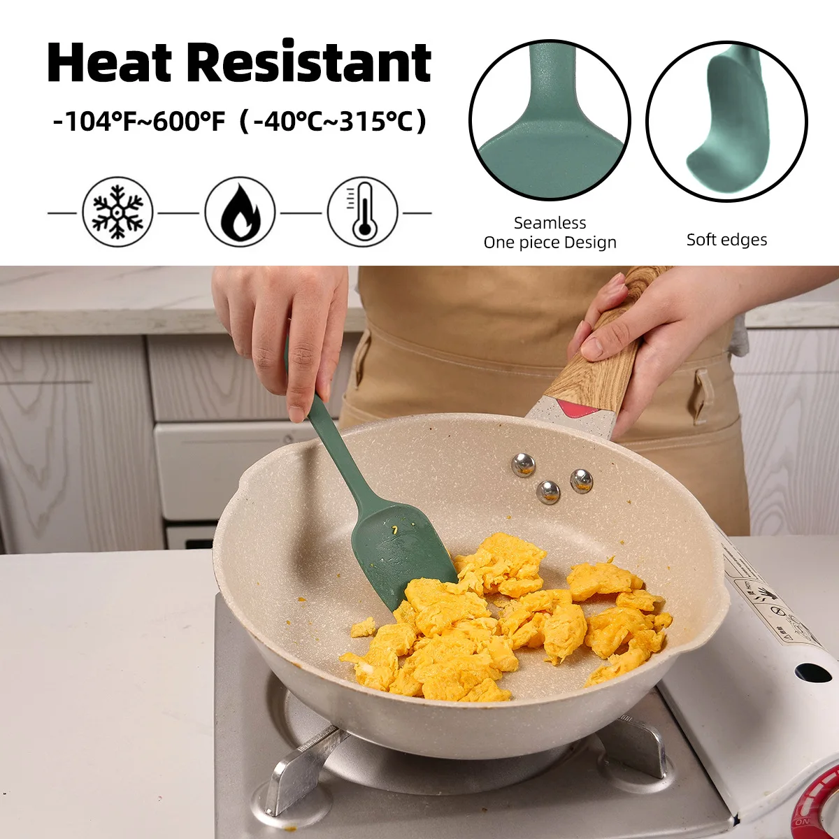 Silicone Baking Tool Set 6-pie - Okonomiyaki Spatula 评论和价格