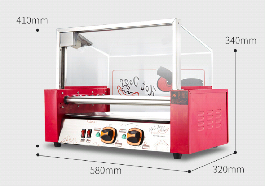 Commercial Electric Hot Dog Ma - Hot Dog Press 评论和价格