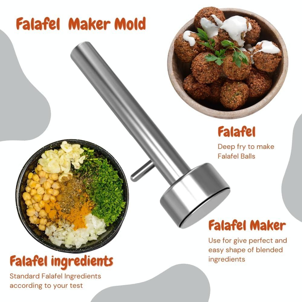 Stainless Steel Falafel Scoop  - Hot Dog Press 评论和价格