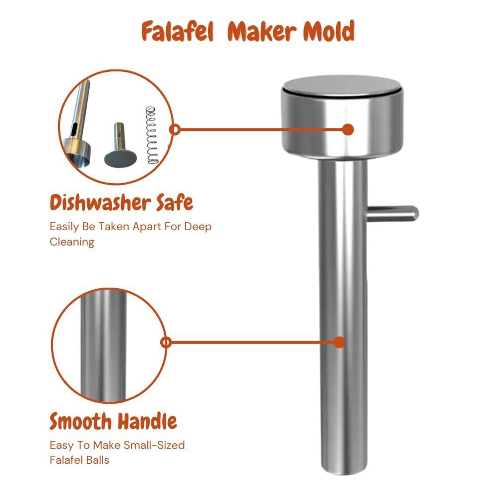 Stainless Steel Falafel Scoop  - Hot Dog Press 评论和价格