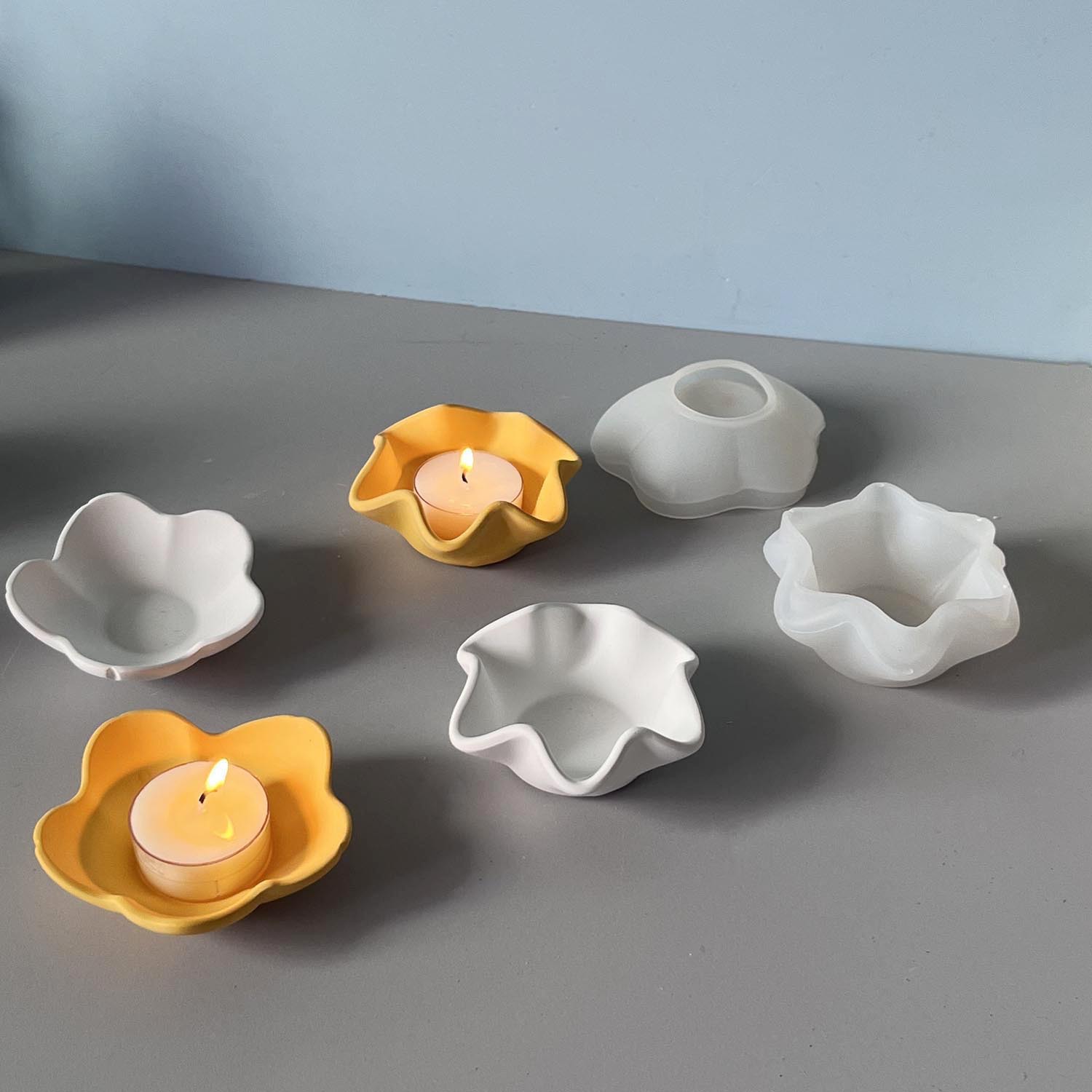 Creative Curved Edge Candle Bo - Potsticker Mold 评论和价格