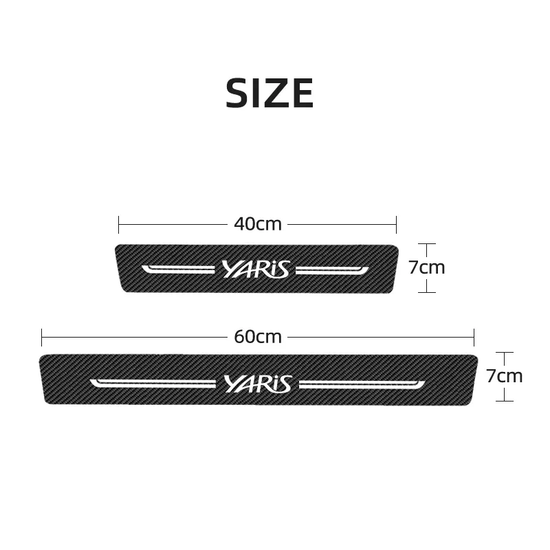 Car Door Threshold Protect Pla - Crepe Pan Carbon 评论和价格