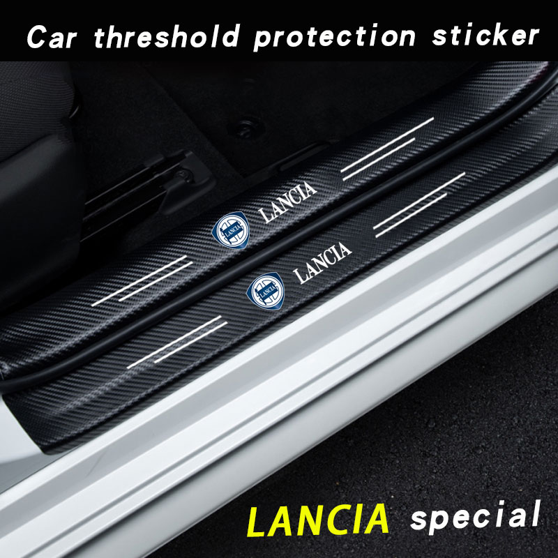 Leather Car Door Sill Plate Pr - Crepe Pan Carbon 评论和价格