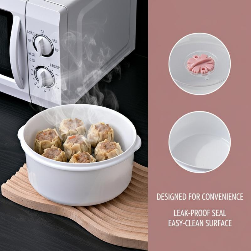 Microwave Rice Cooker & Steame - Bao Steamer Bamboo 评论和价格